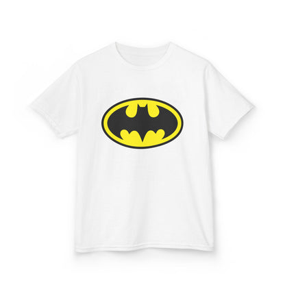 Batman Kids Tee, Superhero Shirt for Boys, Fun Graphic T-Shirt, Birthday Gift, Comic Style Apparel