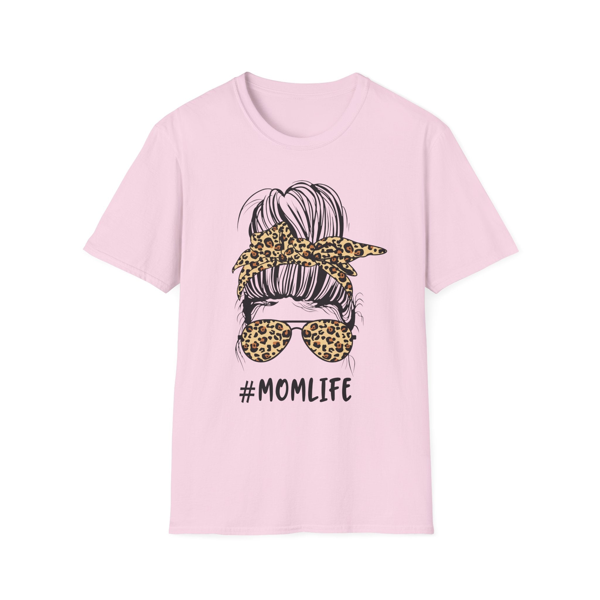 #MomLife Unisex Softstyle T-Shirt - Stylish and Comfortable for Mothers