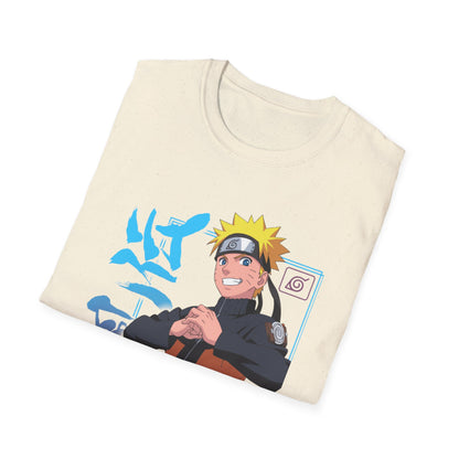 Anime-Inspired Unisex Softstyle T-Shirt - Naruto Design