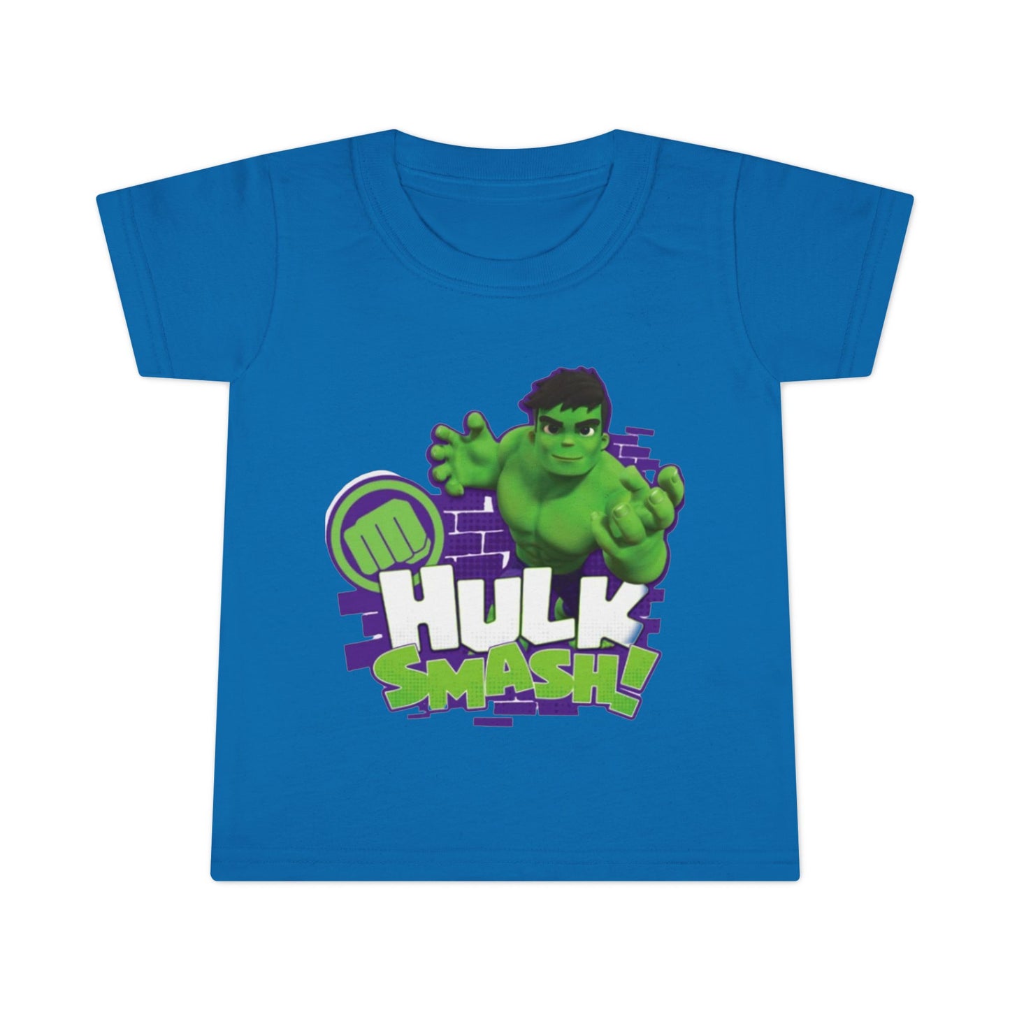 Hulk Smash Toddler T-Shirt - Fun & Playful Graphic Tee for Kids
