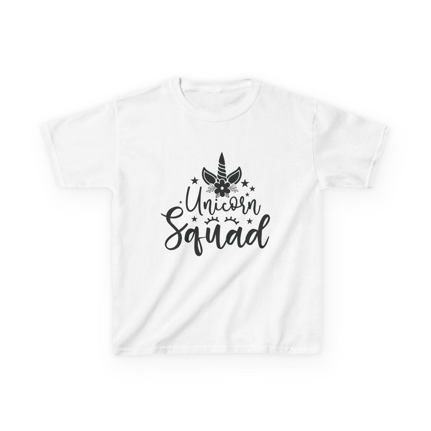 Kids Unicorn Squad Tee - Fun Lightweight Cotton Shirt for Playful Kids