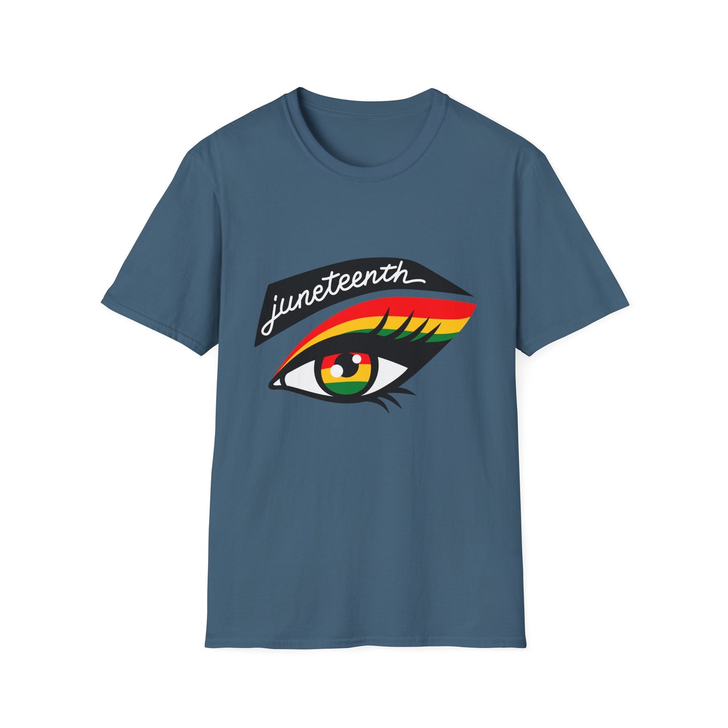 Juneteenth Eye Graphic T-Shirt, Unisex Tee, Afrocentric Apparel, Celebratory Wear, Black History Month Gift, Inclusive Fashion