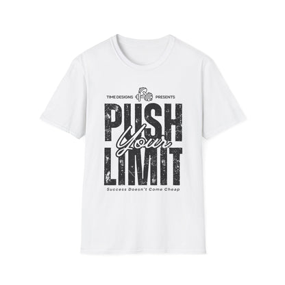 Motivational Unisex Softstyle T-Shirt - 'Push Your Limit'