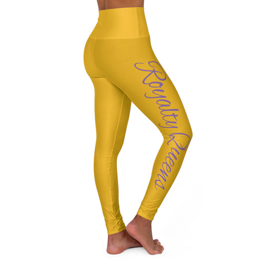 Royalty Queens High Waisted Yoga Leggings - Stylish Activewear for Fitness Enthusiasts