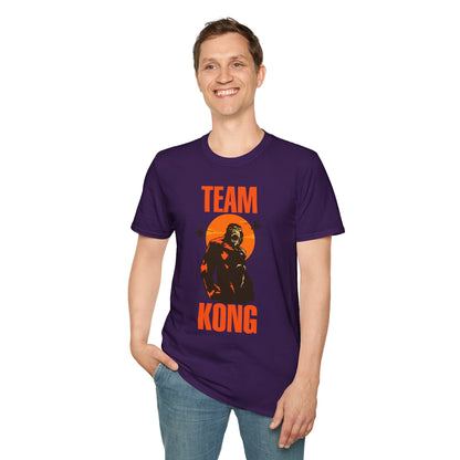 Team Kong Unisex Softstyle T-Shirt - Bold Graphic Tee for Fans & Celebrations