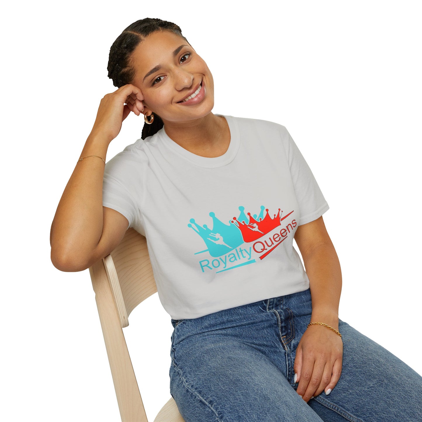Royalty Queens Unisex Softstyle T-Shirt - Empowering Graphic Tee for Celebrations and Everyday Wear