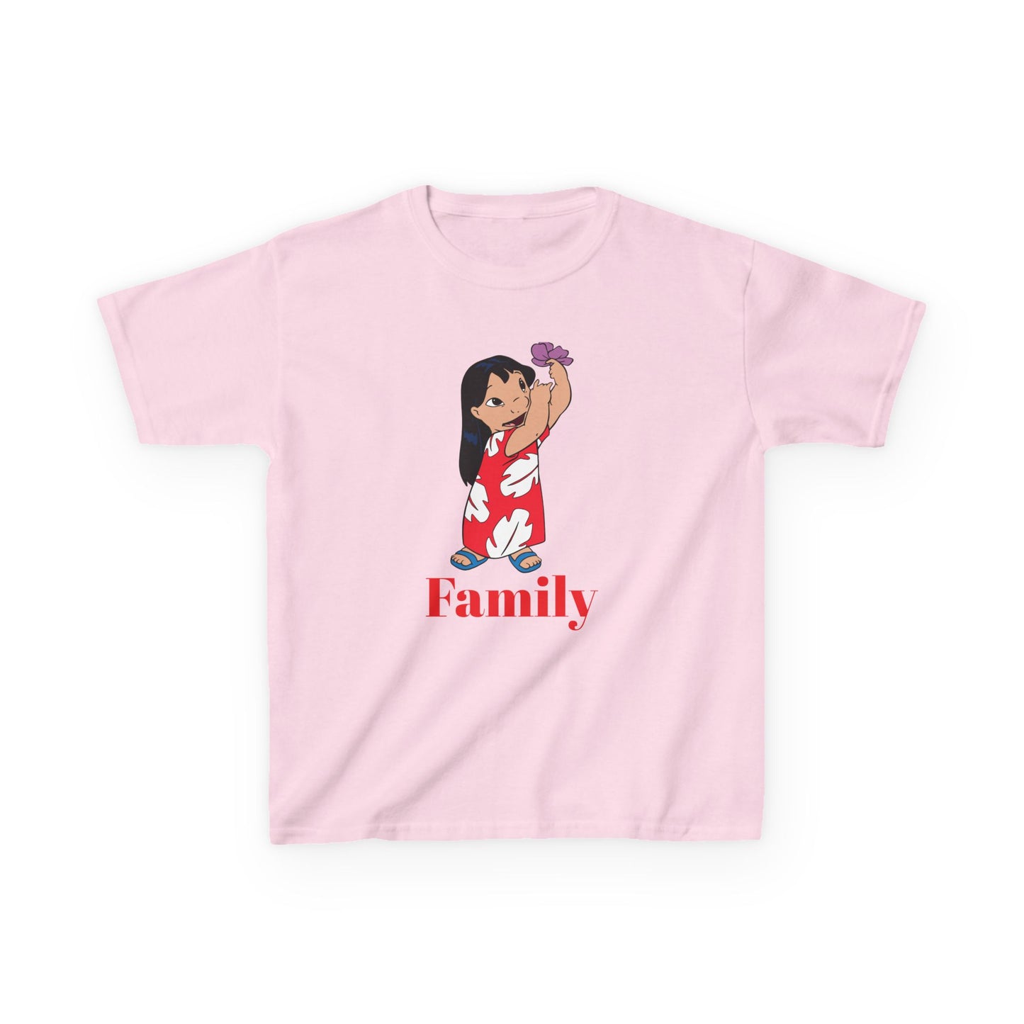 Kids Family Tee, Cute Kids T-Shirt, Family Bonding Shirt, Birthday Gift for Kids, Cute Family Design Tee