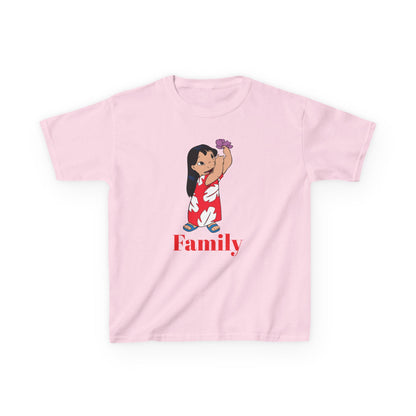 Kids Family Tee, Cute Kids T-Shirt, Family Bonding Shirt, Birthday Gift for Kids, Cute Family Design Tee