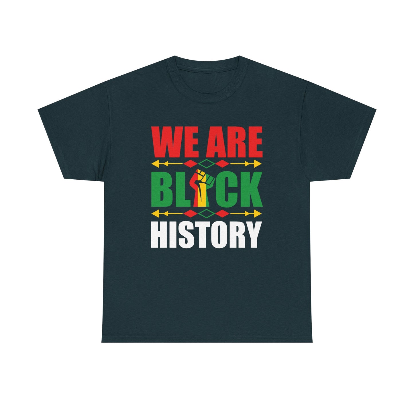 Unisex Heavy Cotton Tee - WE ARE BLACK HISTORY - Statement Tee, Celebrate Black History Month, Cultural Pride Apparel, Gift for [...]
