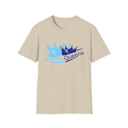 Royalty Queens Unisex Softstyle T-Shirt, Casual Apparel, Birthday Gift, Pride Celebration, Queen Themed Fashion, Everyday Wear