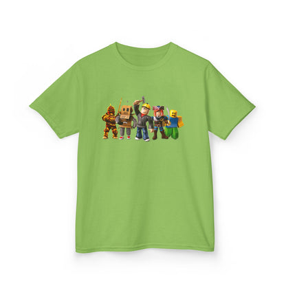 Minecraft Characters Kids Tee, Gamer T-Shirt, Fun Casual Wear, Birthday Gift, Children's Apparel