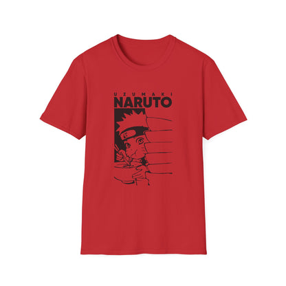 Naruto Unisex Softstyle T-Shirt - Fun Anime Graphic Tee for Fans