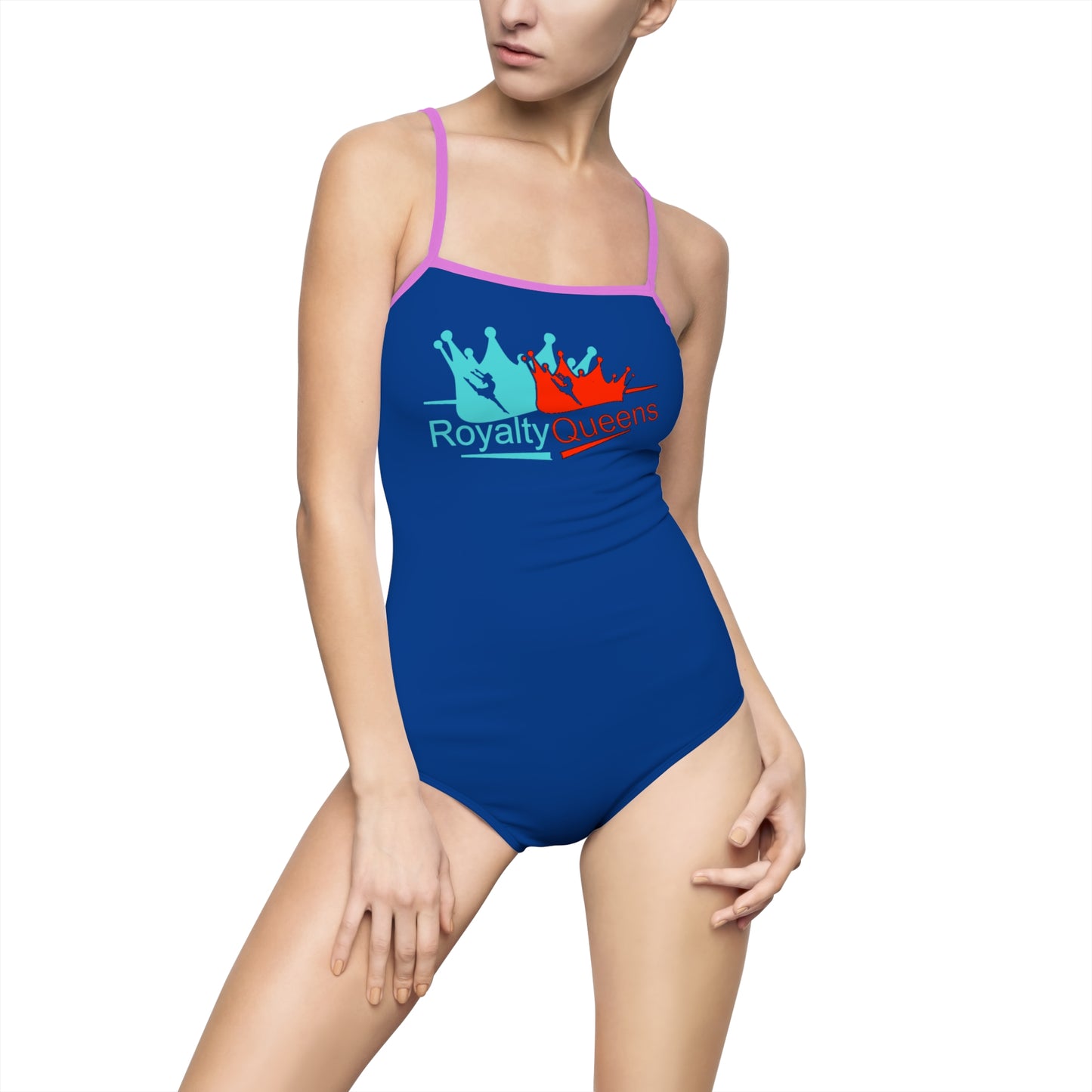 Royalty Queens Women's One-Piece Swimsuit, Beachwear, Swimwear, Summer Fashion, Pool Party, Vacation Outfit