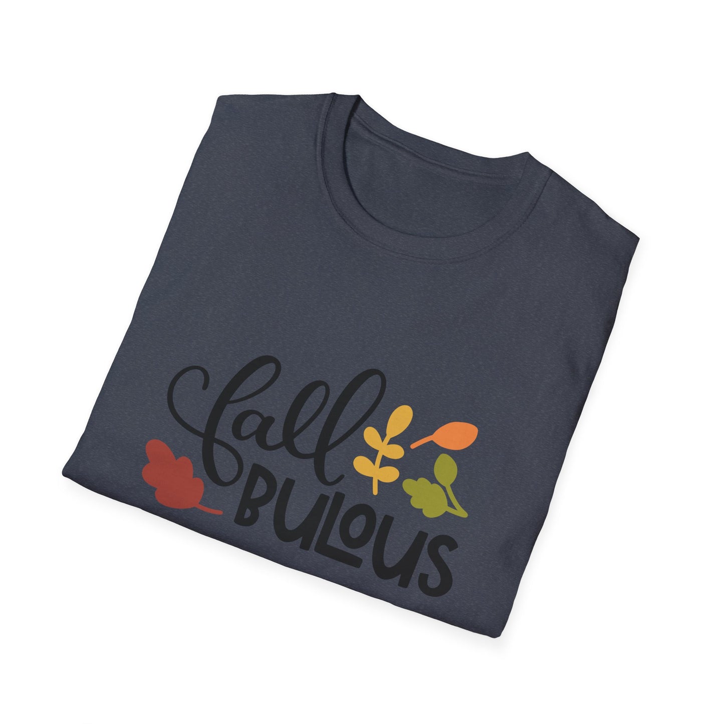 Fall Bulous Unisex Softstyle T-Shirt - Cozy Autumn Tee, Perfect for Thanksgiving, Fall Parties, Gift for Her, Seasonal Fashion