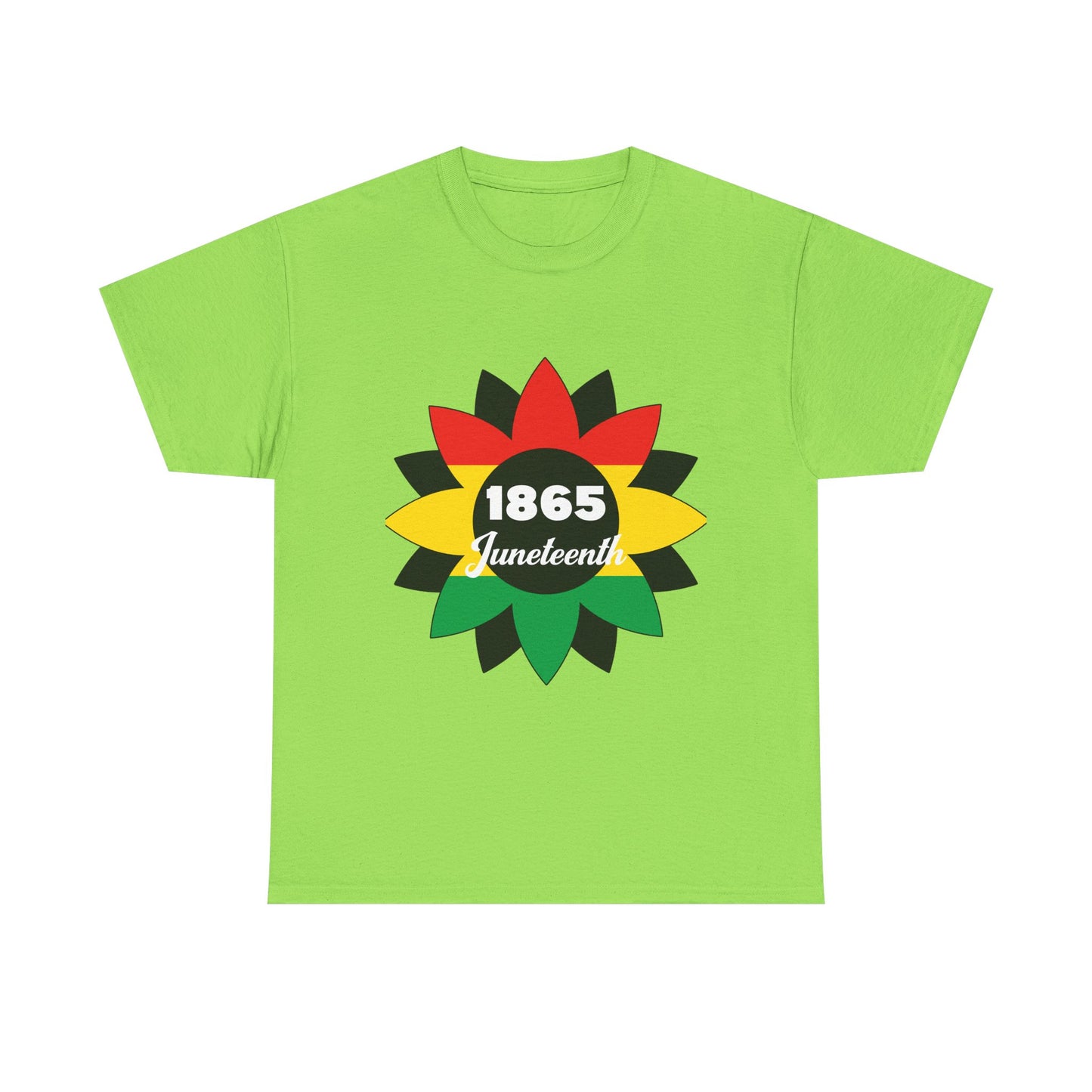 Juneteenth Celebration Tee - Unisex Heavy Cotton Shirt, African Heritage Apparel, Black History Month, 1865 Roots, Proud Culture Wear