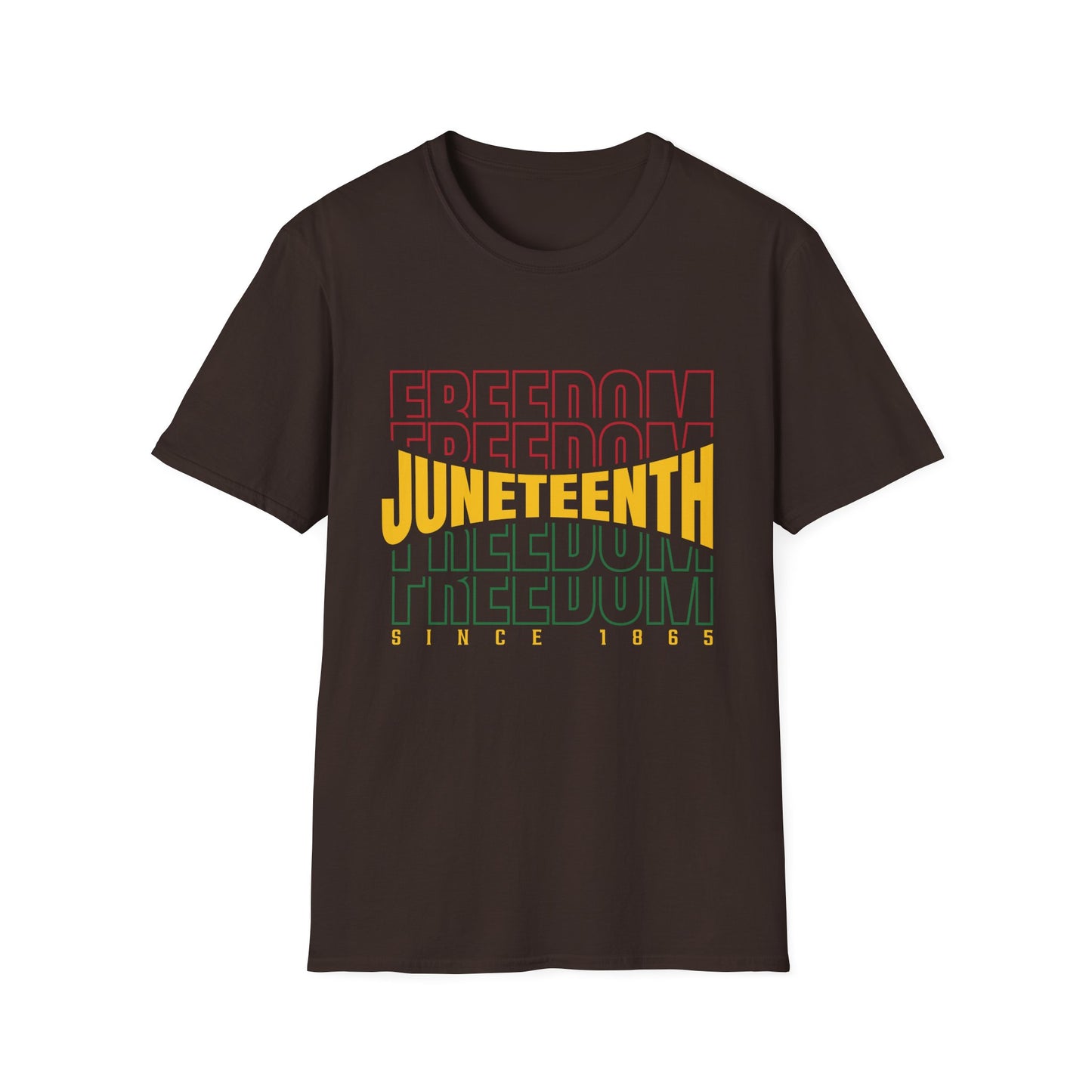 Juneteenth Freedom T-Shirt, Unisex Softstyle Tee, Celebrate Freedom, African American History, Independence Day Shirt, Gift for Activists