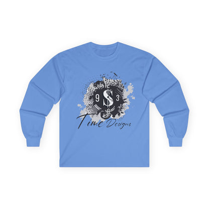 Money Symbol Long Sleeve Tee for Trendsetters