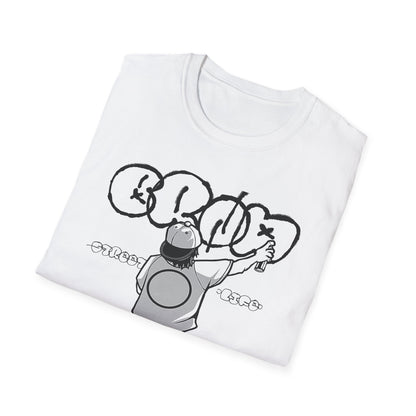 Skateboard Graffiti T-Shirt – Unisex Softstyle Tee for Streetwear Fans