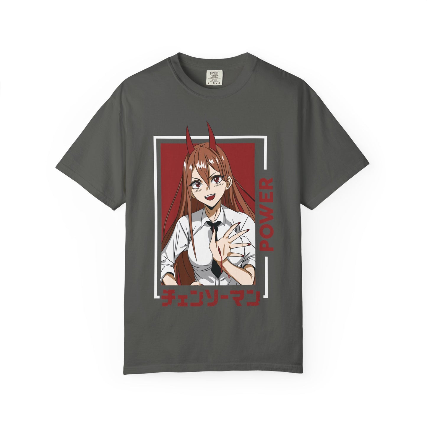 Anime Power T-Shirt, Trendy Unisex Tee, Cool Graphic Tee, Gift for Anime Fans, Anime Merchandise, Casual Wear