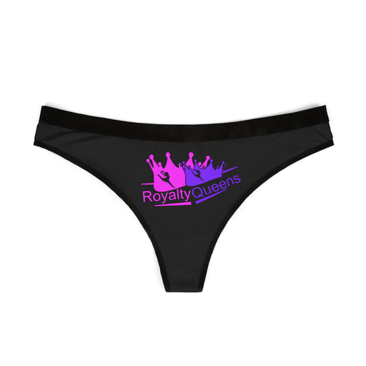 Royalty Queens Women's Thongs - Sexy Comfortable Underwear for Confident Women