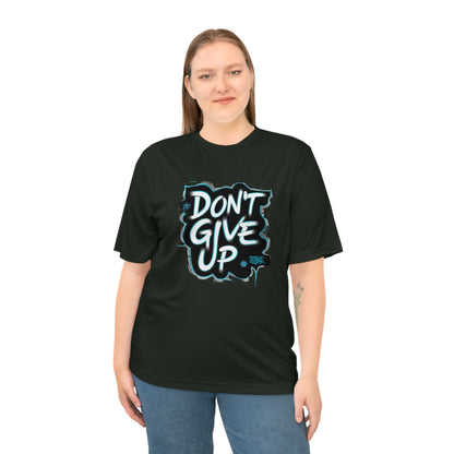 Motivational Graphic T-shirt - Unisex Sport Tee with 'Don't Give Up' Design, Fitness Wear, Gym Shirt, Inspirational Clothing, Workout [...]