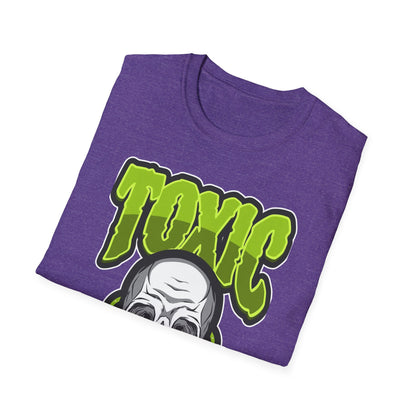 Toxic Skull Graphic Tee - Unisex Softstyle T-Shirt