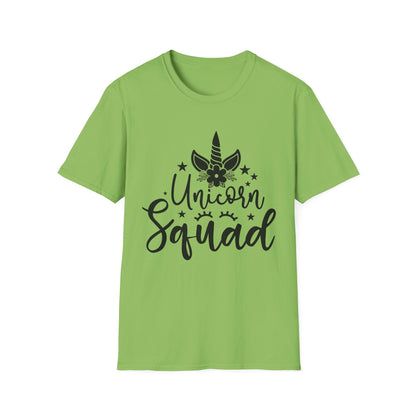 Unisex Softstyle T-Shirt - Unicorn Squad Tee for Magical Friends