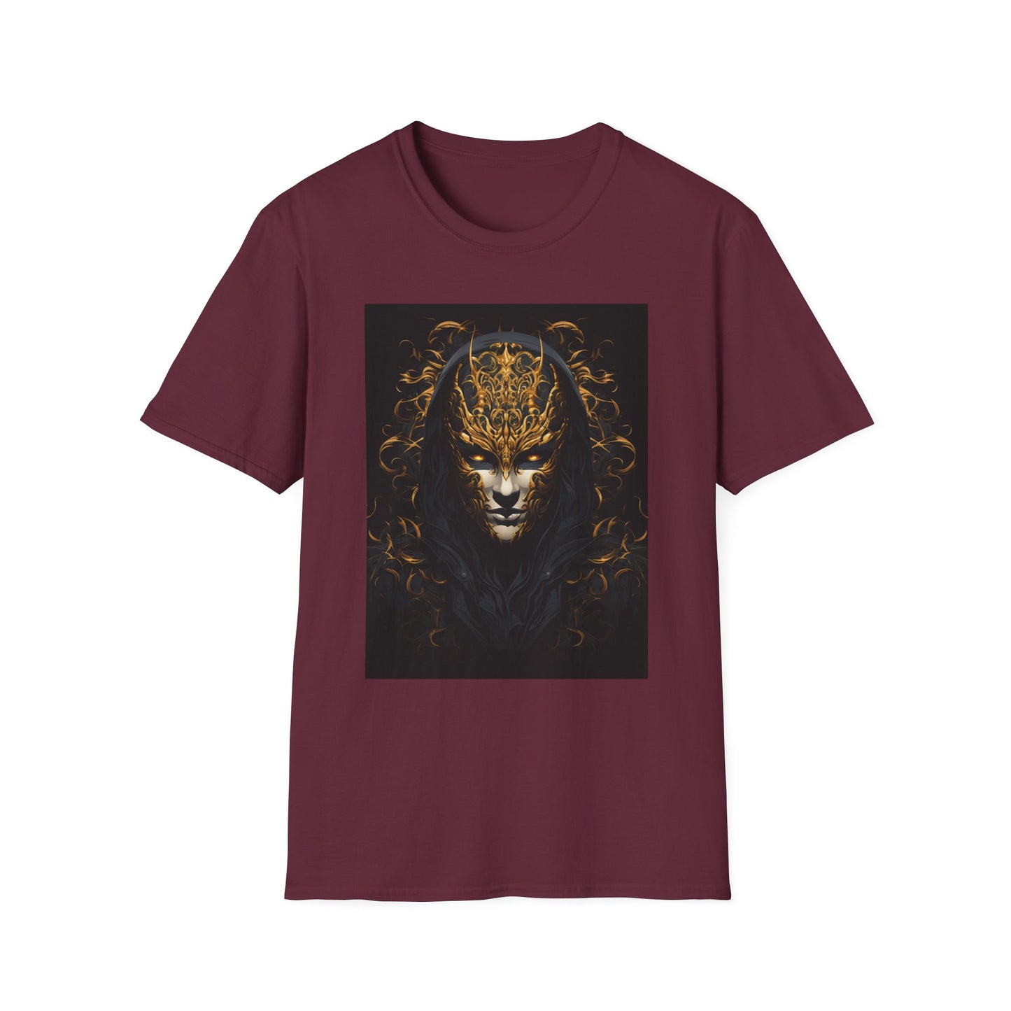 Mystical Art Unisex Softstyle T-Shirt - Enigmatic Design