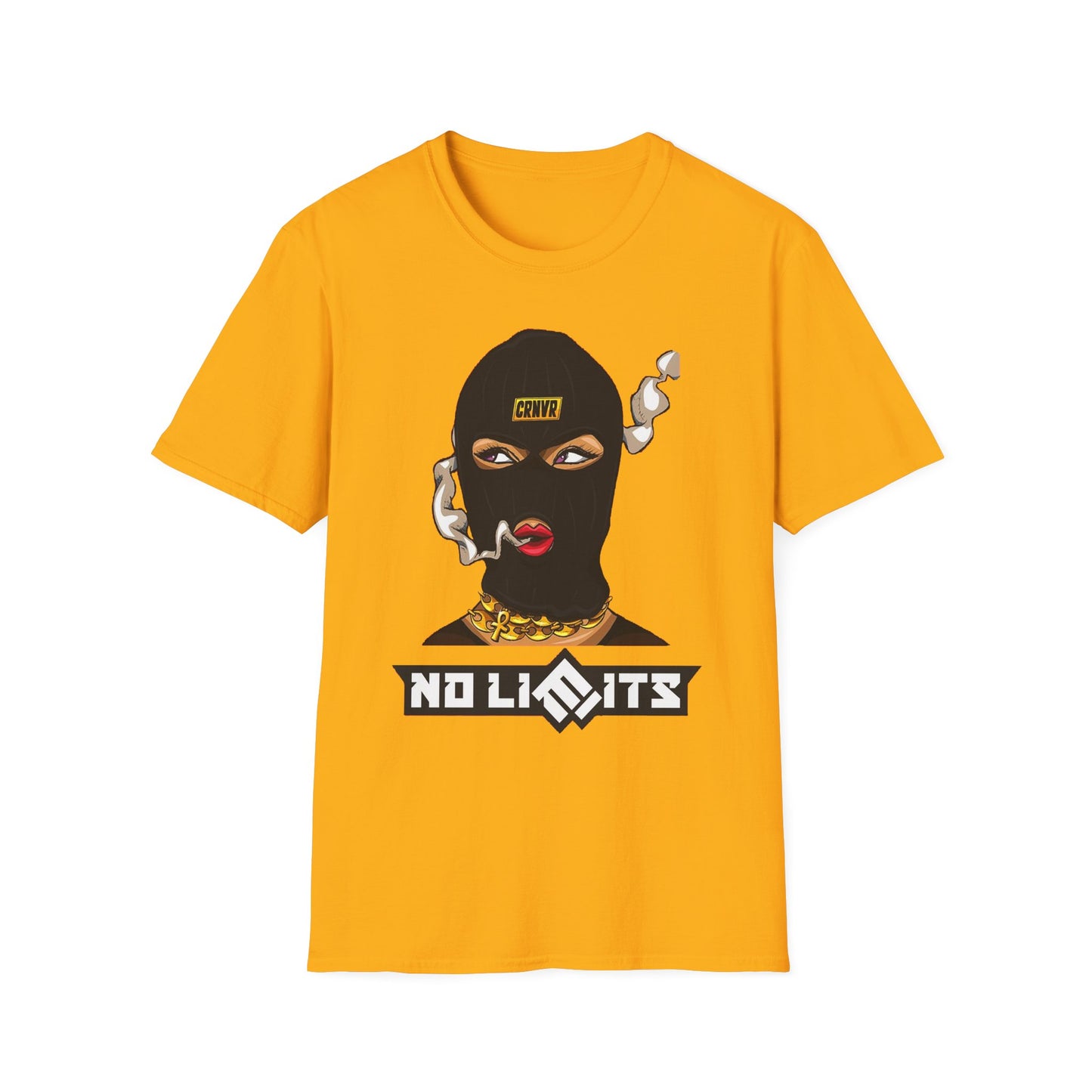 Unisex Softstyle T-Shirt - No Limits Graphic Tee for Bold Individuals