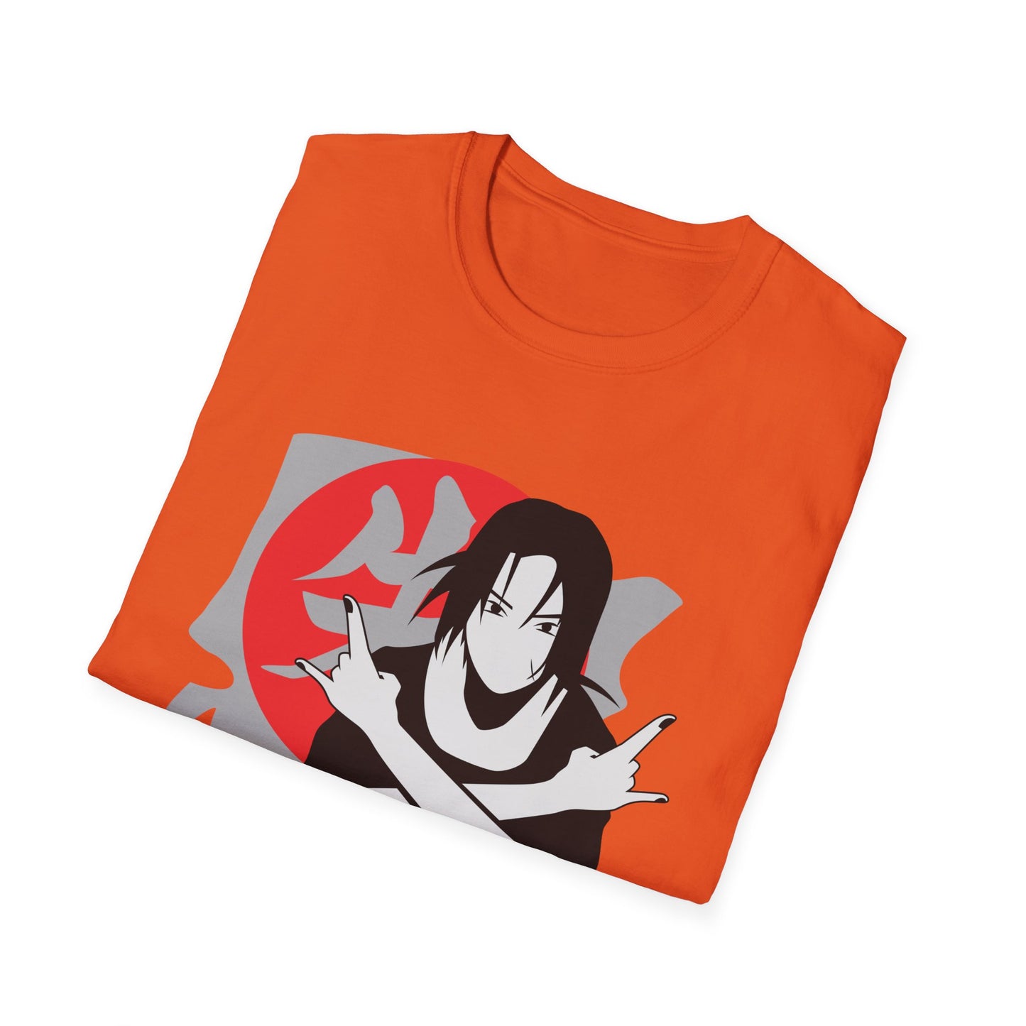 Unisex Softstyle Anime T-Shirt - Iconic Itachi Design