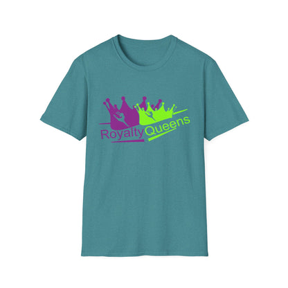 Royalty Queens Unisex T-Shirt | Fun Graphic Tee for Gifts, Celebrations, Birthdays, Crown Lovers, Casual Wear