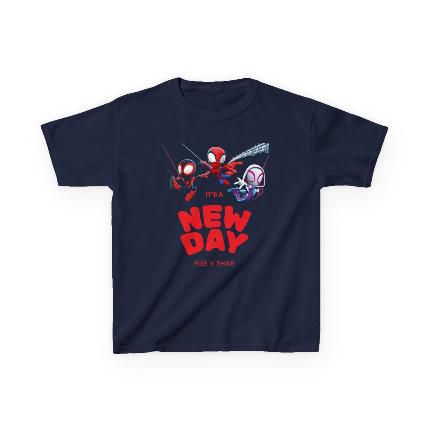 Superhero Kids T-Shirt, Fun Cotton Tee for Boys and Girls, Birthday Gift, Casual Wear, Everyday Style, Spider-Man Inspired Tee