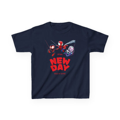 Superhero Kids T-Shirt, Fun Cotton Tee for Boys and Girls, Birthday Gift, Casual Wear, Everyday Style, Spider-Man Inspired Tee