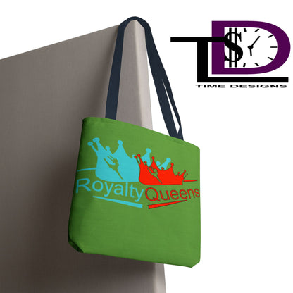 Royalty Queens Tote Bag | Stylish Shopping Bag, Elegant Carryall, Perfect Gift for Queens, Royalty Gift, Reusable Water-Resistant Bag