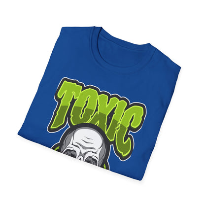 Toxic Skull Graphic Tee - Unisex Softstyle T-Shirt