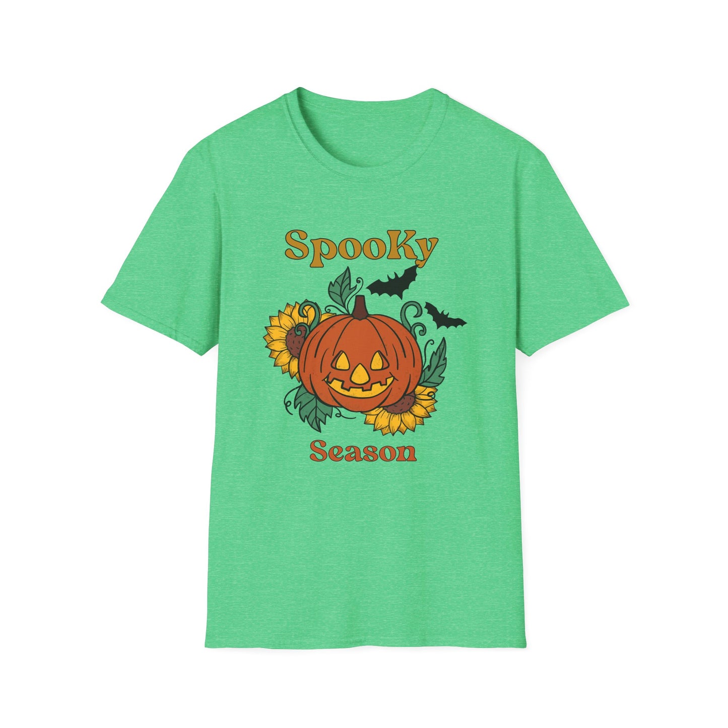 Spooky Season Unisex T-Shirt, Halloween Shirt, Pumpkin Tee, Fall Clothing, Festive Apparel