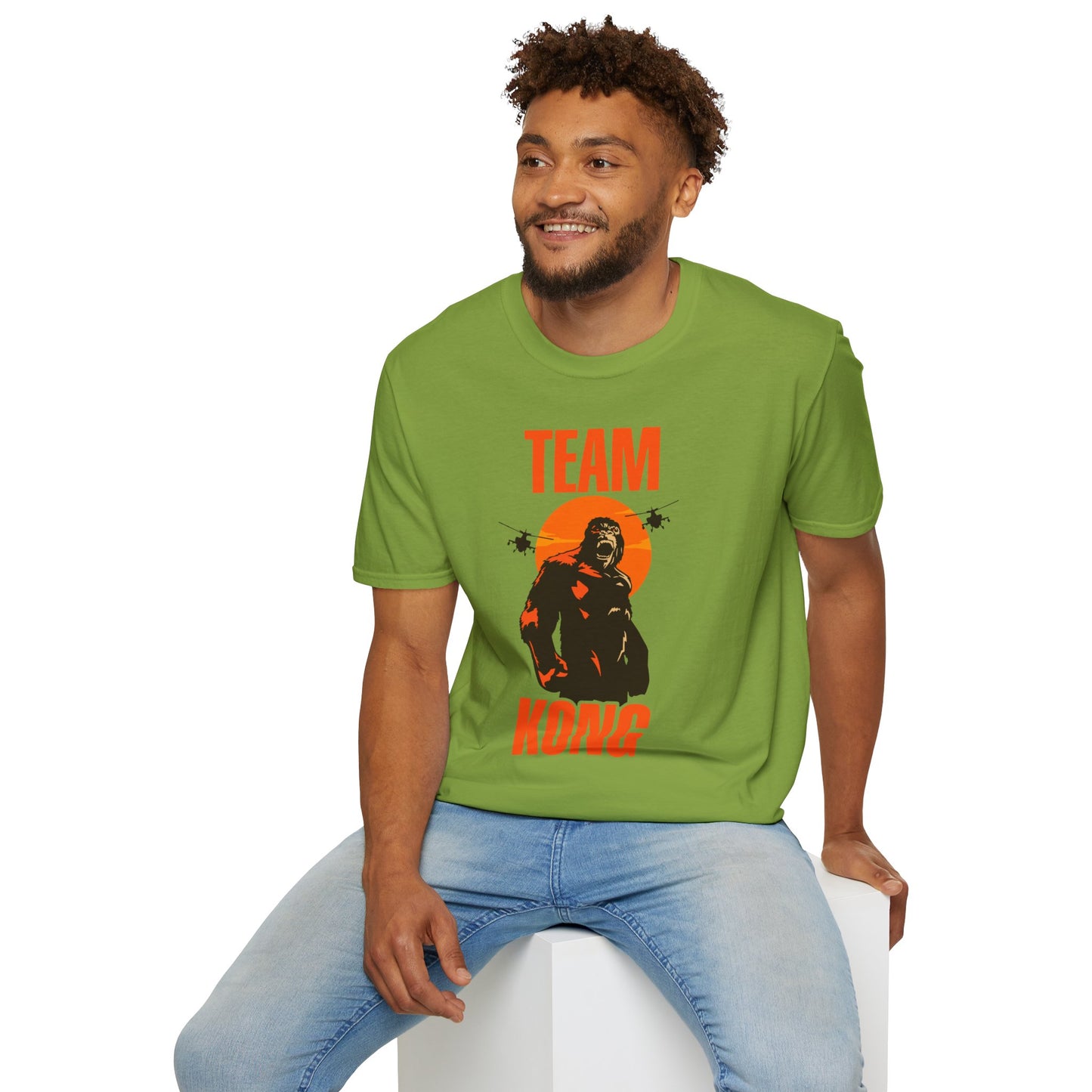 Team Kong Unisex Softstyle T-Shirt - Bold Graphic Tee for Fans & Celebrations