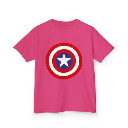 Kids Superhero Cotton Tee, Youth T-shirt, Party Outfit, Birthday Gift, Marvel Inspired, Playful Wear