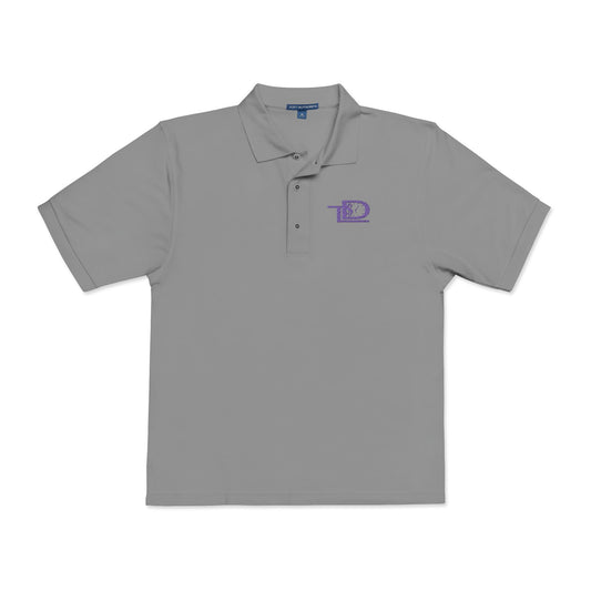 time Designs Custom Embroidered Unisex Polo Shirt - Stylish Comfort for Every Occasion