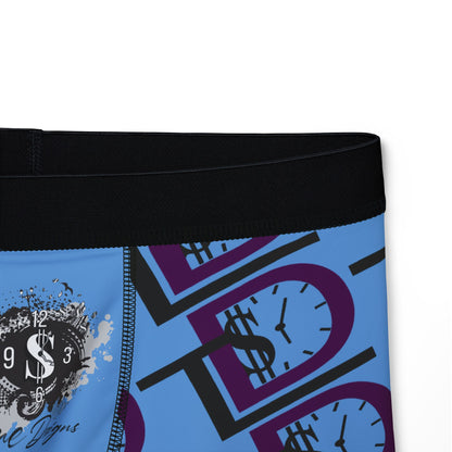 Men's Boxers with Bold Time Design - Comfortable and Stylish Underwear for Everyday Wear