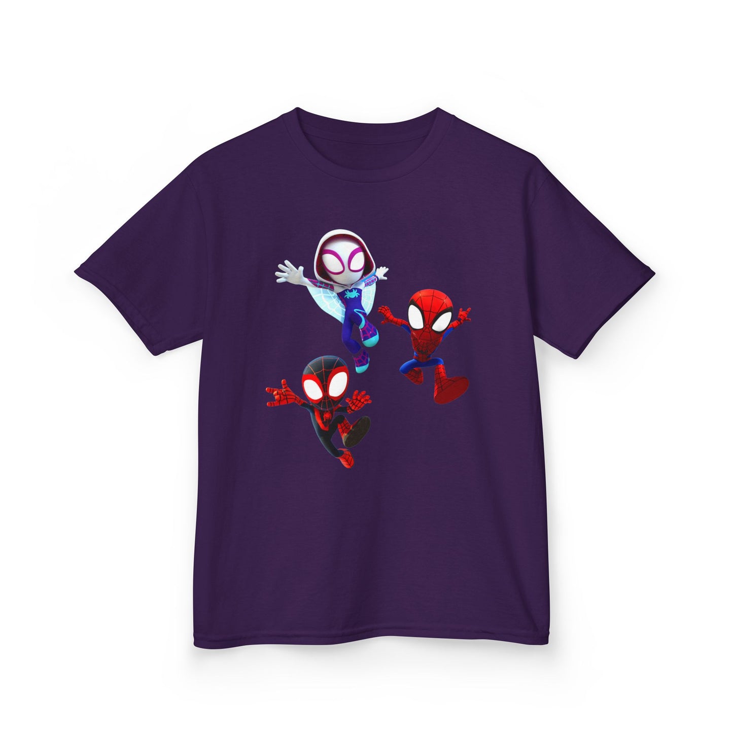 Kids Spider-Man Adventure Tee - Fun and Cozy Cotton T-Shirt for Young Superhero Fans