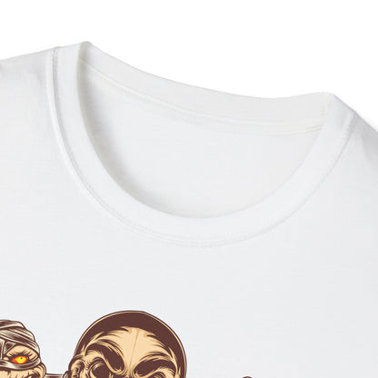 Halloween Trick or Treat Unisex T-Shirt, Spooky Shirt, Fall Fashion, October Celebration Tee, Halloween Costume Tee