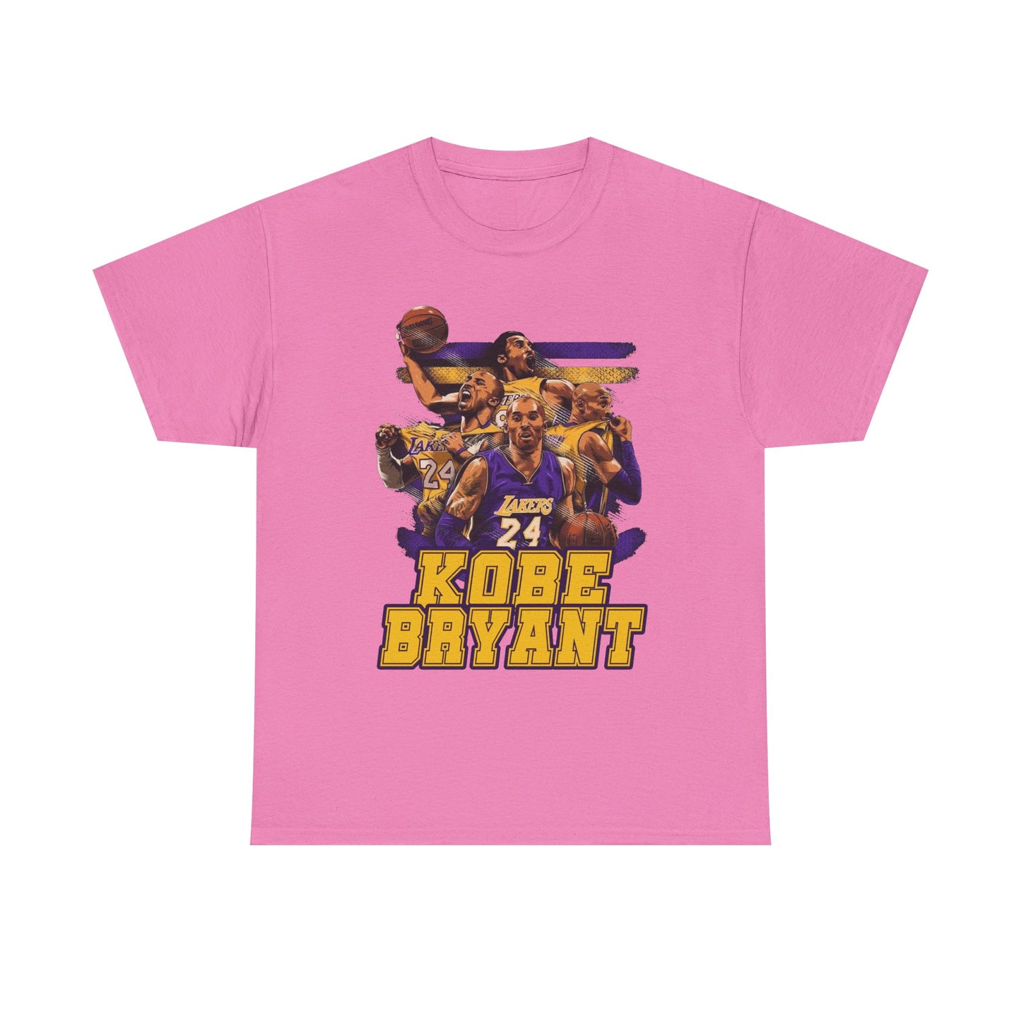 Kobe Bryant Tribute Unisex Heavy Cotton Tee - Basketball Legend Shirt