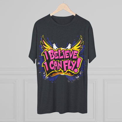 Inspirational Crew Tee - "I Believe I Can Fly" T-Shirt, Motivational Graphic Tee, Unisex Inspirational Wear, Gift for Dreamers, [...]