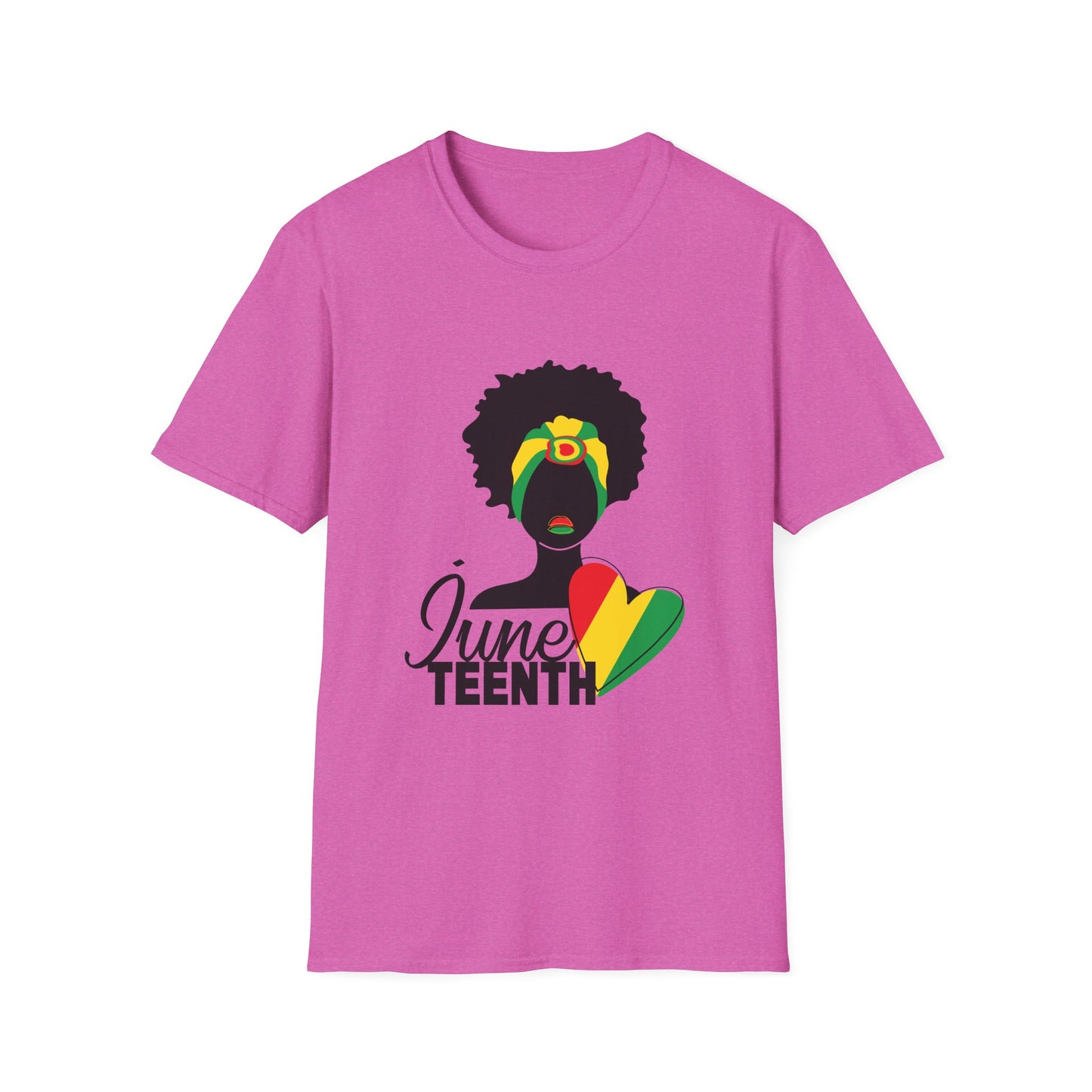 Juneteenth Celebration T-Shirt, Unisex Softstyle Tee, African American Pride Shirt, Freedom Day Apparel, Black History Month Gift