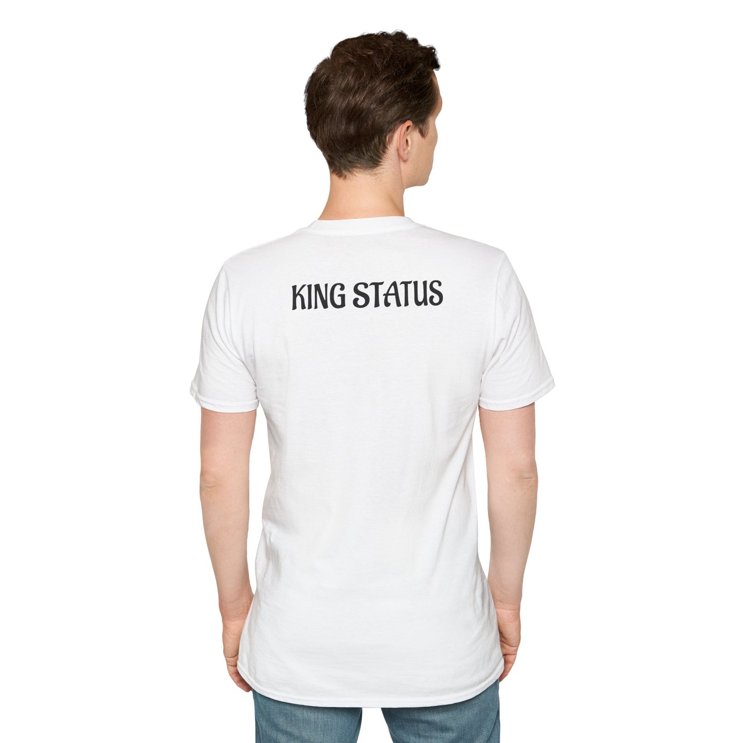 King Status Gorilla T-Shirt | Unisex Softstyle Tee for Casual Wear
