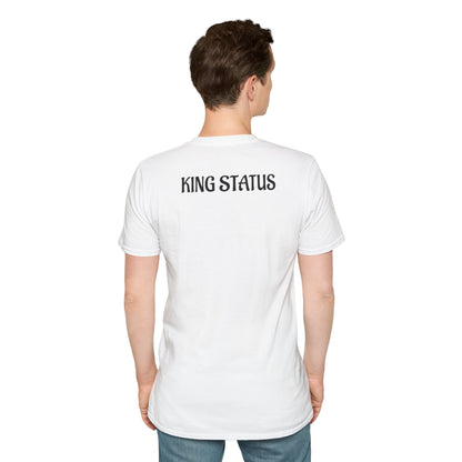 King Status Gorilla T-Shirt | Unisex Softstyle Tee for Casual Wear