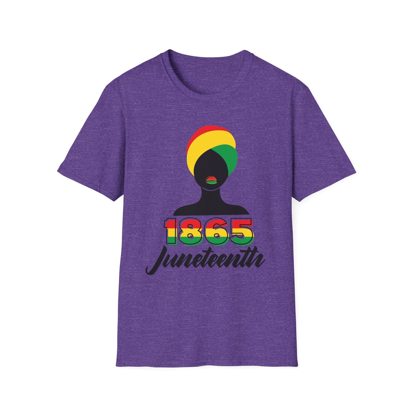 Juneteenth Celebration T-Shirt, Black History Month Tee, Unisex Softstyle Shirt, 1865 Juneteenth Shirt, African American Pride Top