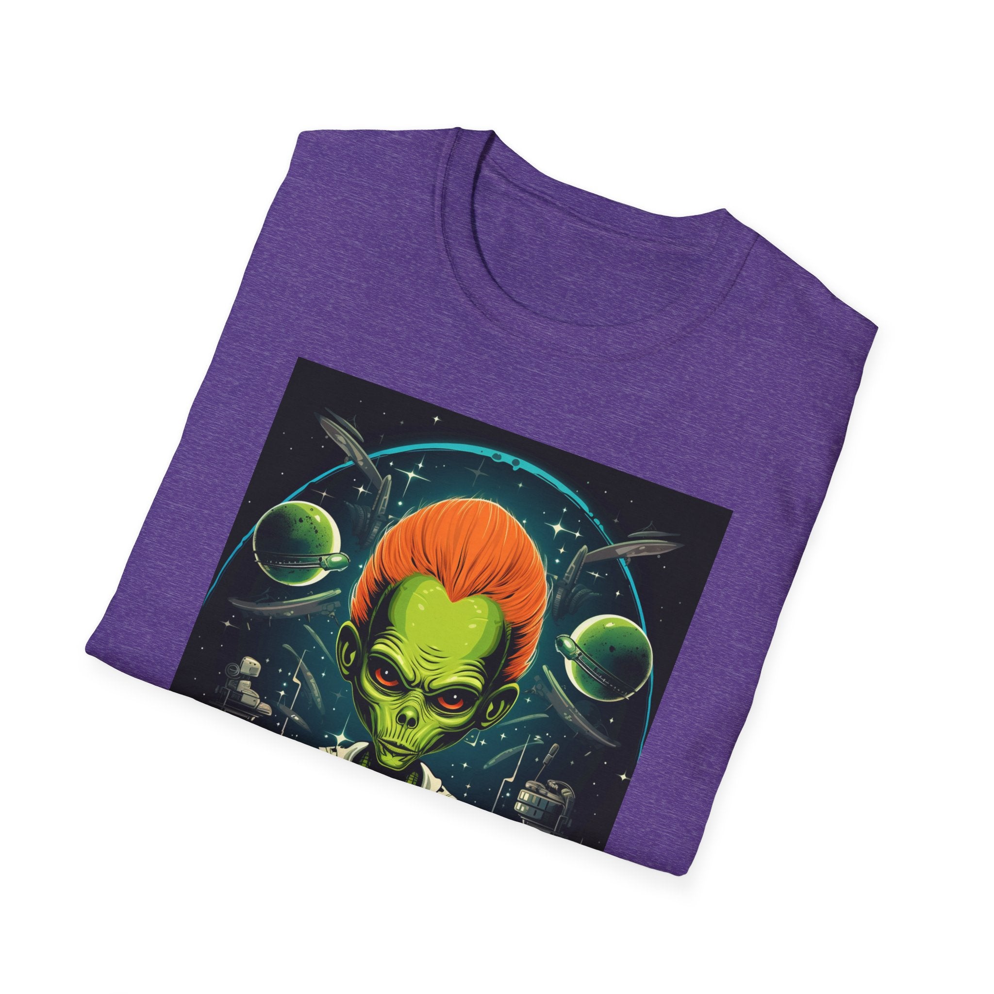 Alien Galaxy Unisex T-Shirt - Cosmic Art Design
