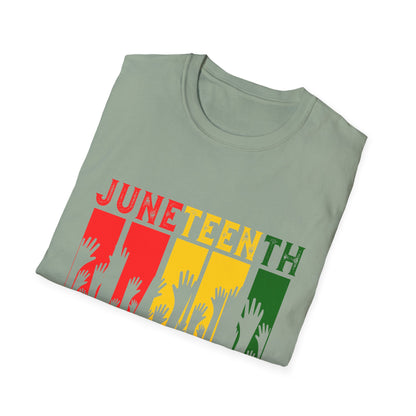 Juneteenth Celebration T-Shirt | Soft, Unisex, Freedom, Heritage, Cultural Pride, Gift, Commemorative Wear